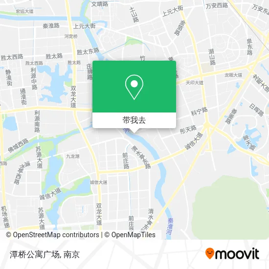 潭桥公寓广场地图