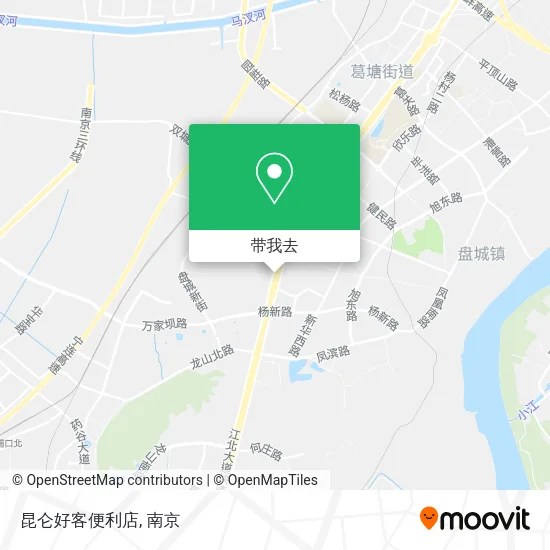 昆仑好客便利店地图