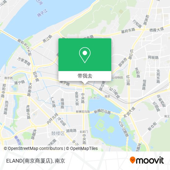 ELAND(南京商厦店)地图