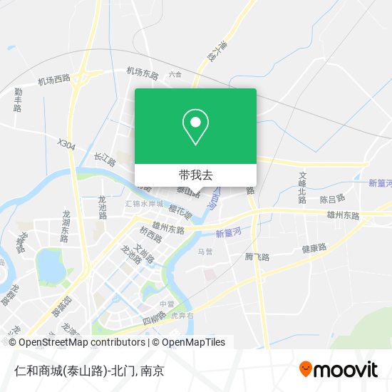仁和商城(泰山路)-北门地图