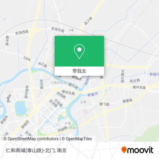 仁和商城(泰山路)-北门地图