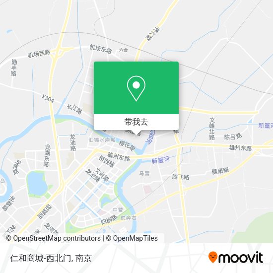 仁和商城-西北门地图