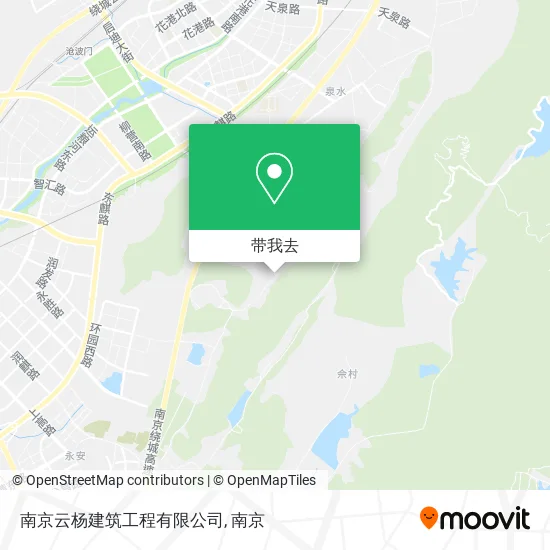 南京云杨建筑工程有限公司地图