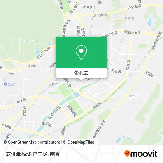 花港幸福城-停车场地图