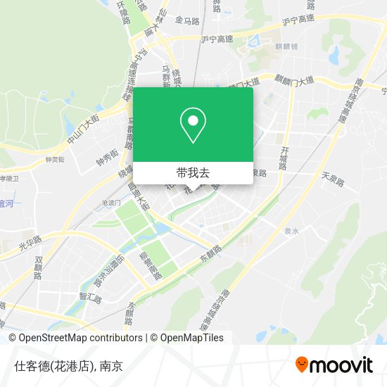 仕客德(花港店)地图