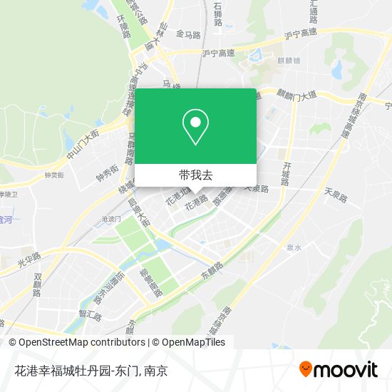 花港幸福城牡丹园-东门地图