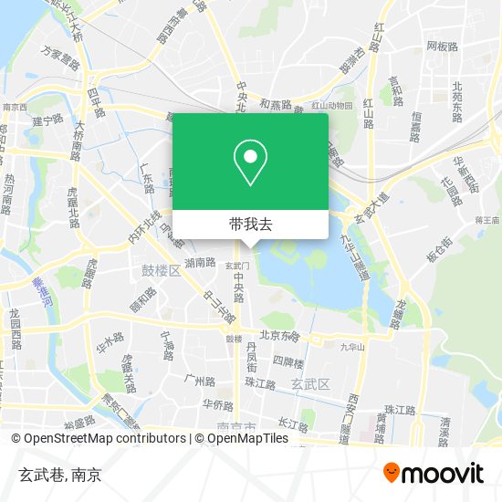玄武巷地图