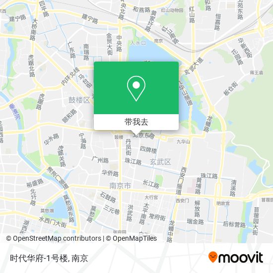 时代华府-1号楼地图