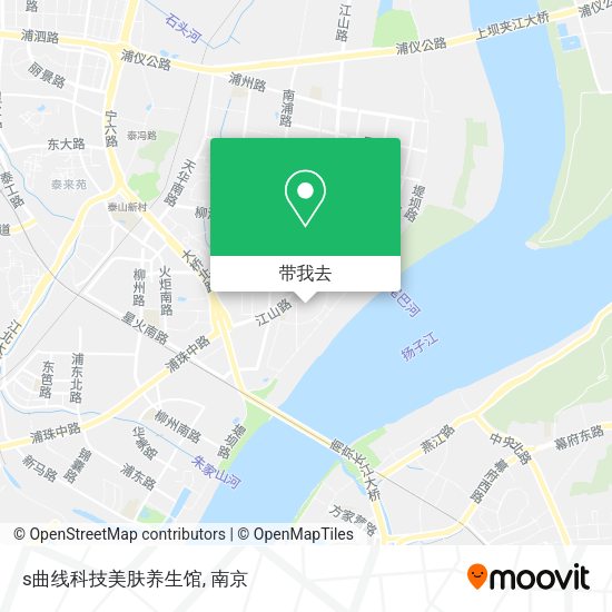 s曲线科技美肤养生馆地图