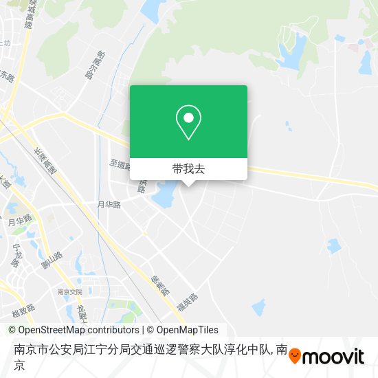 南京市公安局江宁分局交通巡逻警察大队淳化中队地图