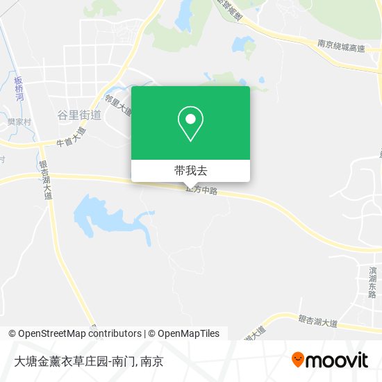 大塘金薰衣草庄园-南门地图
