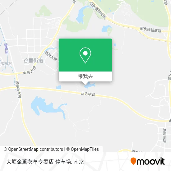 大塘金薰衣草专卖店-停车场地图