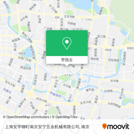 上海安学铆钉南京安宁五金机械有限公司地图