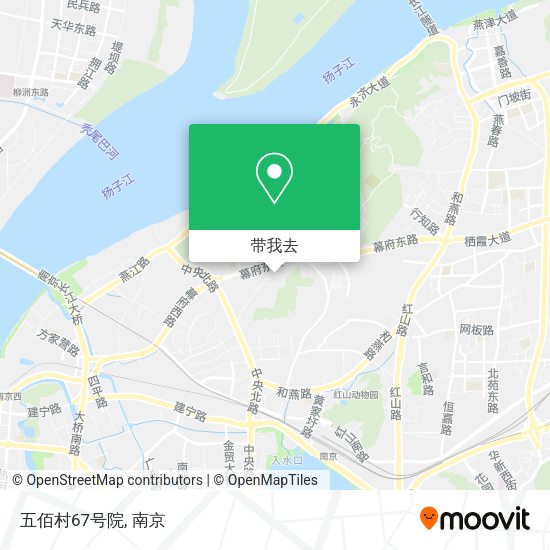 五佰村67号院地图