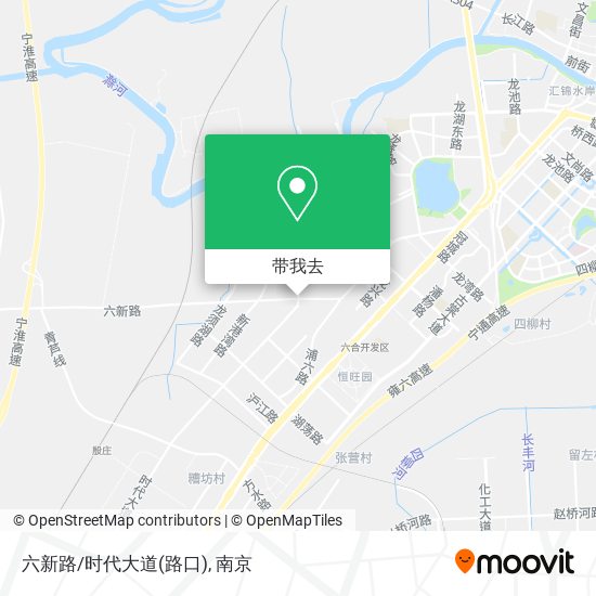 六新路/时代大道(路口)地图