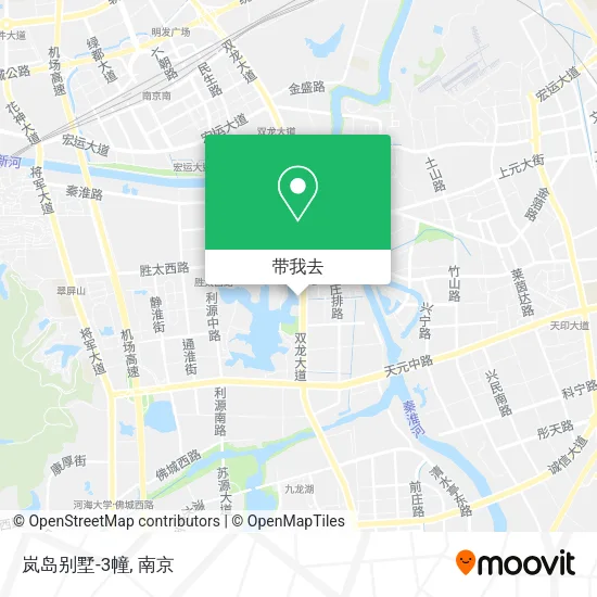 岚岛别墅-3幢地图