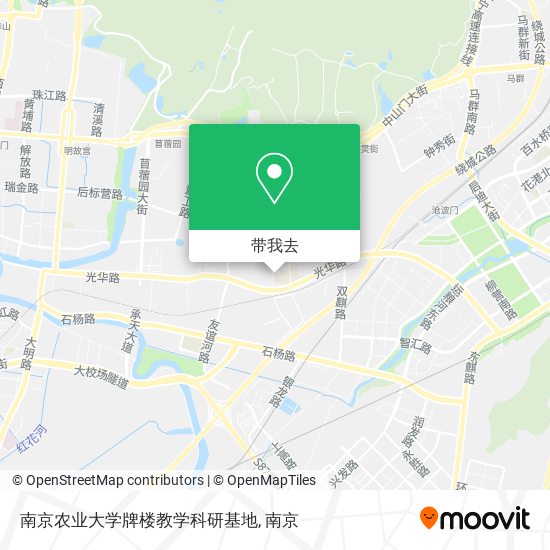 南京农业大学牌楼教学科研基地地图