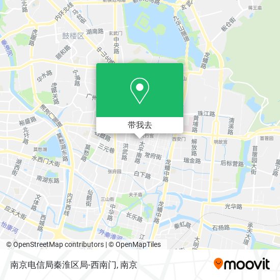 南京电信局秦淮区局-西南门地图