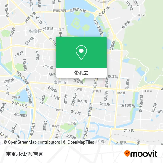 南京环城游地图