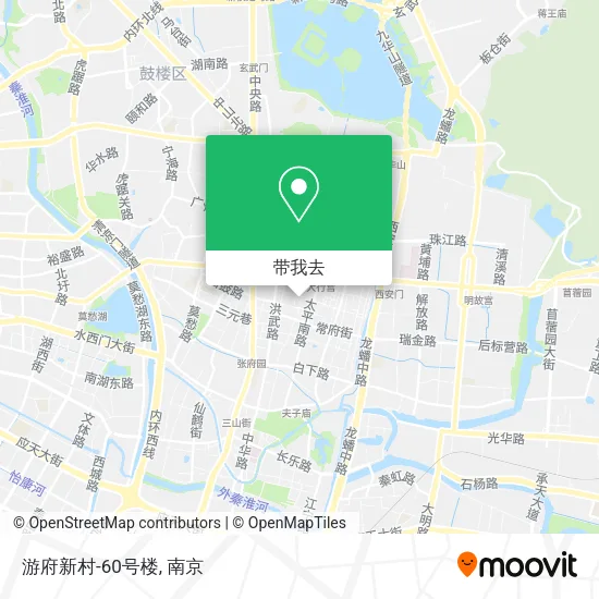 游府新村-60号楼地图