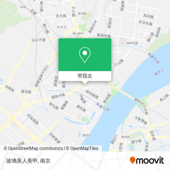 玻璃美人美甲地图