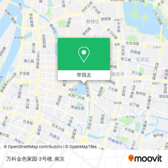 万科金色家园-3号楼地图