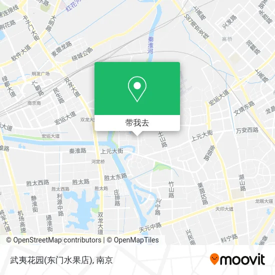 武夷花园(东门水果店)地图
