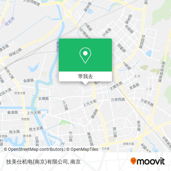 技美仕机电(南京)有限公司地图