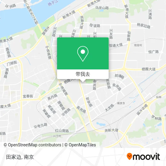 田家边地图