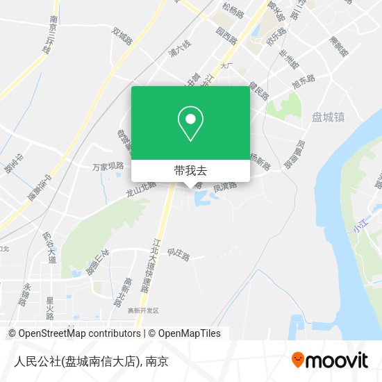 人民公社(盘城南信大店)地图