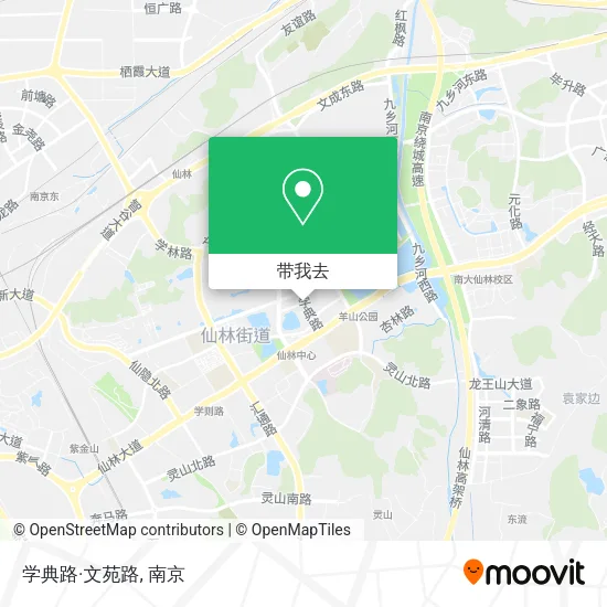 学典路·文苑路地图