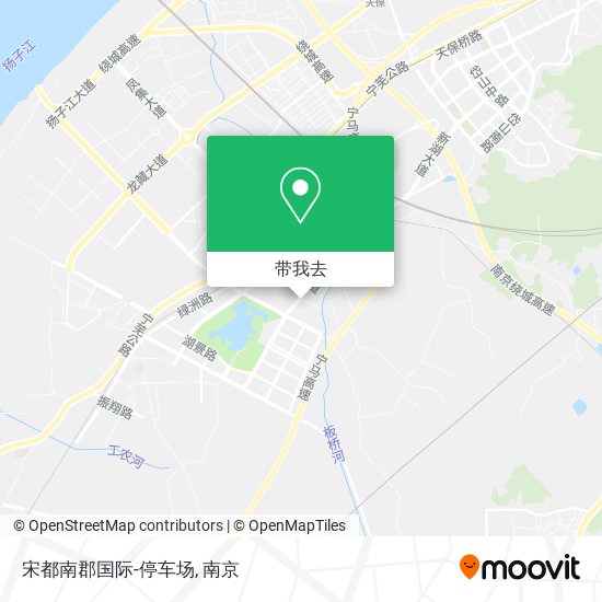宋都南郡国际-停车场地图