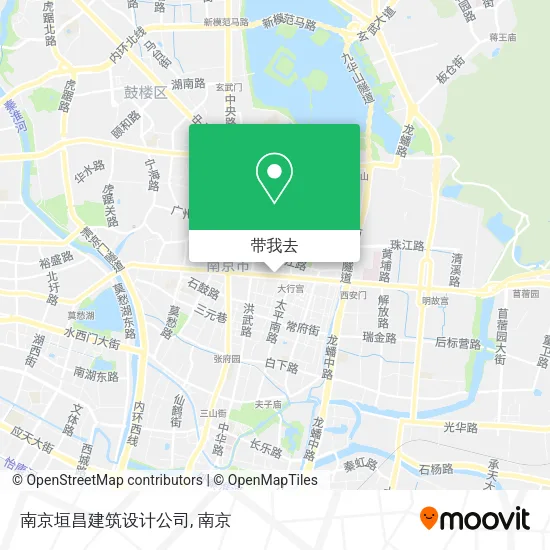 南京垣昌建筑设计公司地图