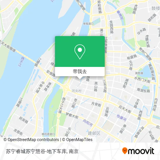 苏宁睿城苏宁慧谷-地下车库地图