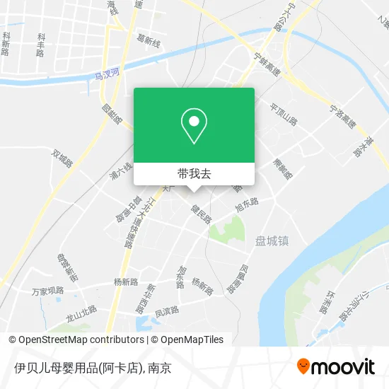 伊贝儿母婴用品(阿卡店)地图