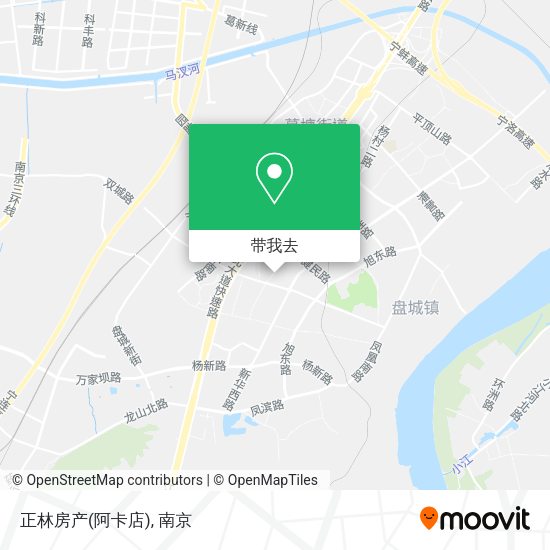 正林房产(阿卡店)地图