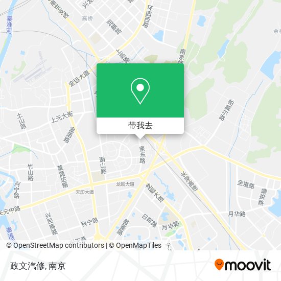 政文汽修地图