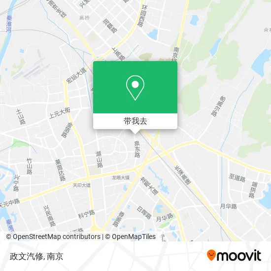 政文汽修地图