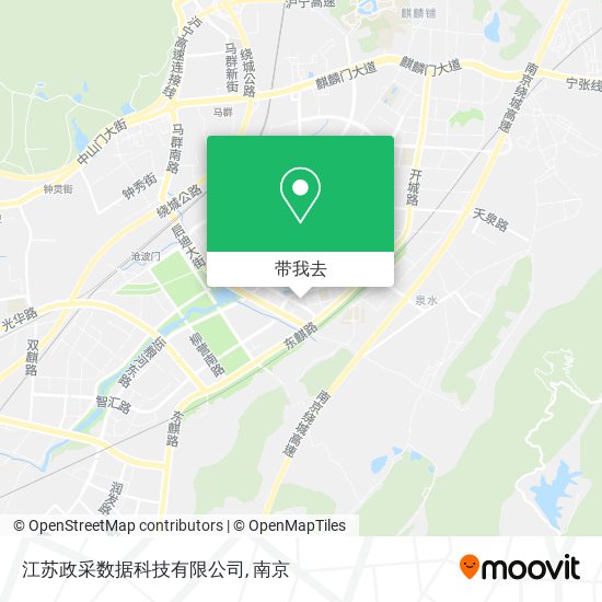 江苏政采数据科技有限公司地图