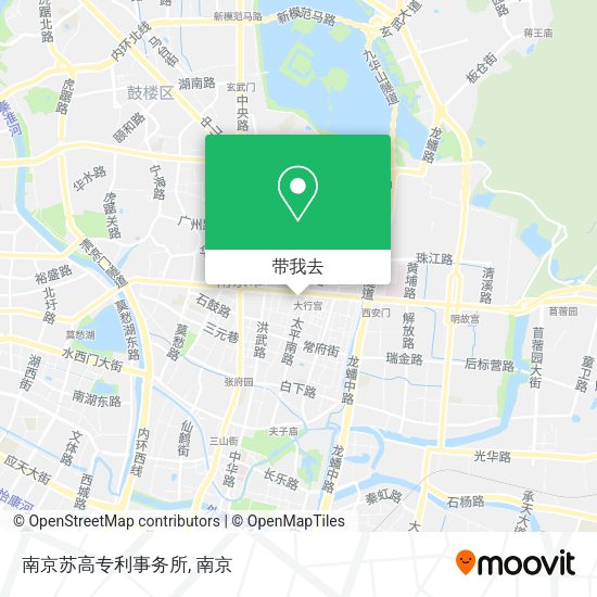南京苏高专利事务所地图