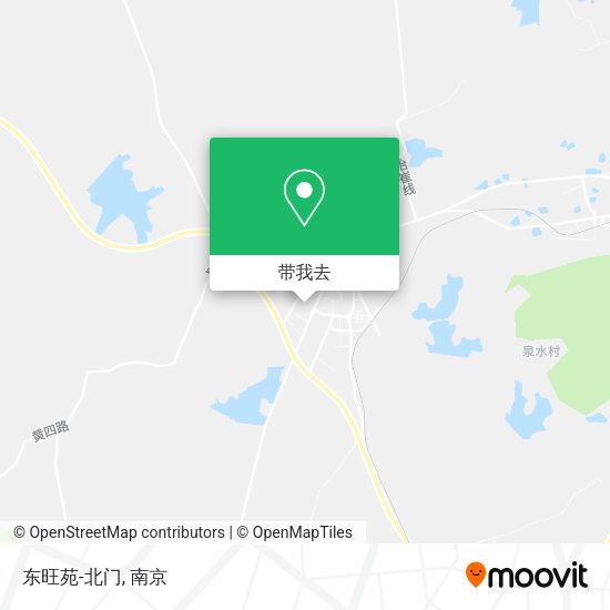 东旺苑-北门地图