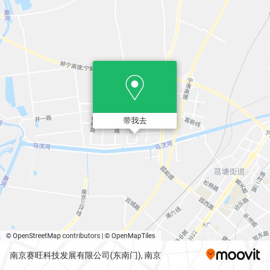 南京赛旺科技发展有限公司(东南门)地图