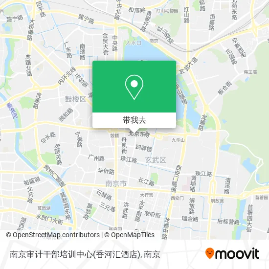 南京审计干部培训中心(香河汇酒店)地图
