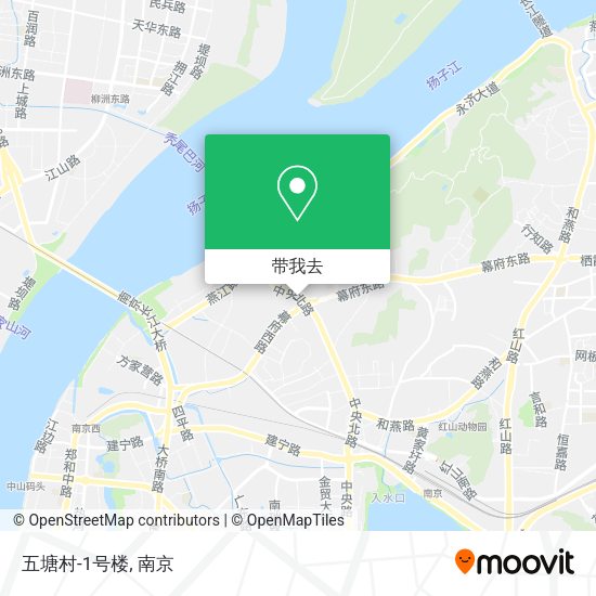 五塘村-1号楼地图