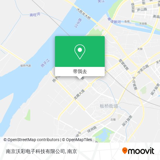 南京沃彩电子科技有限公司地图