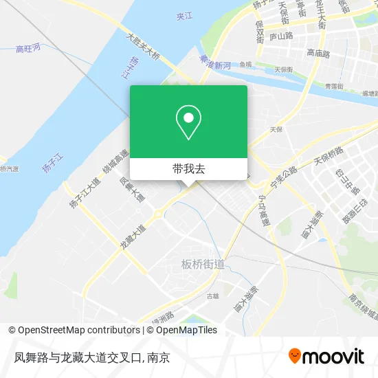 凤舞路与龙藏大道交叉口地图