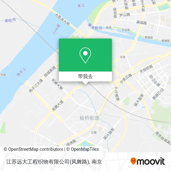 江苏远大工程织物有限公司(凤舞路)地图