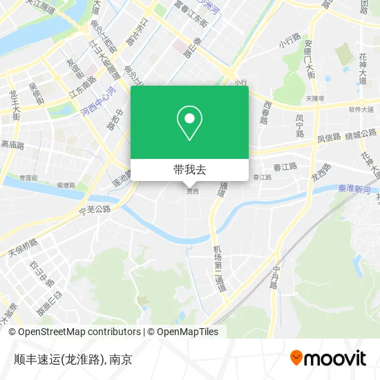 顺丰速运(龙淮路)地图