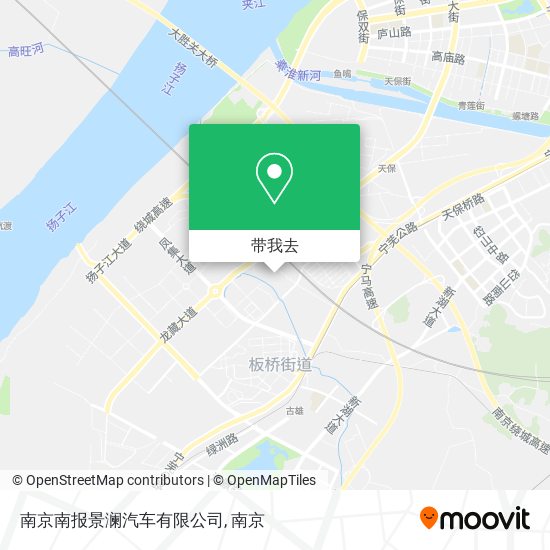 南京南报景澜汽车有限公司地图