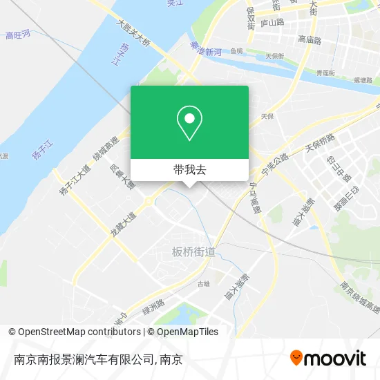 南京南报景澜汽车有限公司地图